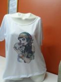 Baby look Estampada
